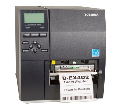 Toshiba TEC B-EX4D2 industriell direkttermo streckkodsetikettskrivare
