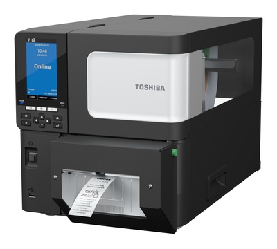 Toshiba TEC BX430T industriell termotransfer streckkodsetikettskrivare