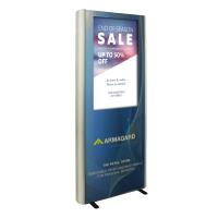 Digital rollup totem | produktutbud