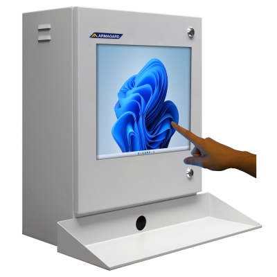 PENC-350 IP54 HMI pekskärm skåp från Armagard