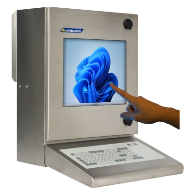 SENC-350 vattentät HMI touchskärm från Armagard