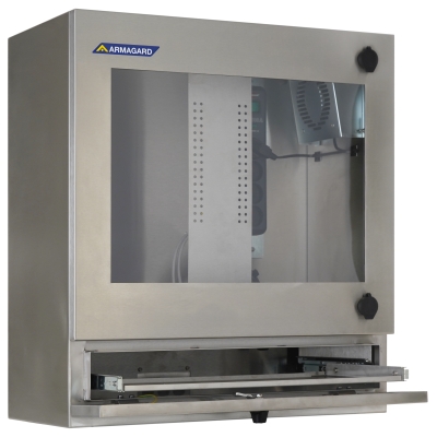 SENC-400 vattentät industriell datorskåp från Armagard